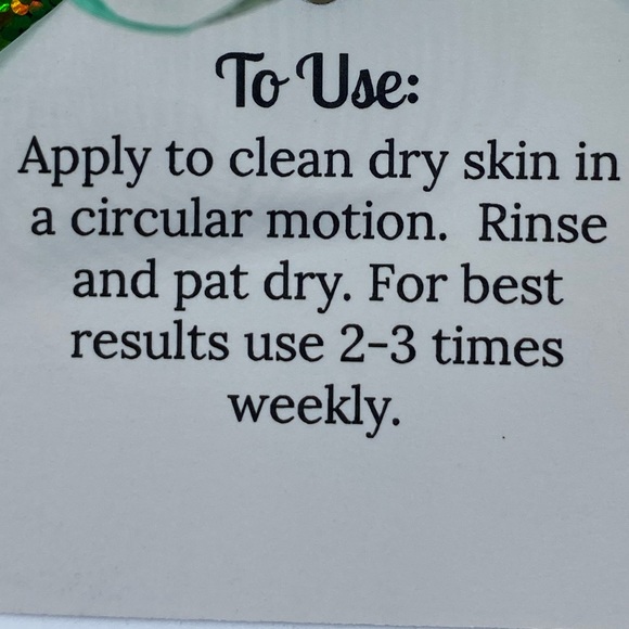 Eucalyptus & Spearmint gentle sugar scrub 8oz - Picture 4 of 5